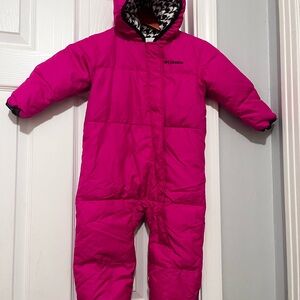 Columbia Kids Fuchsia Pajama Suit